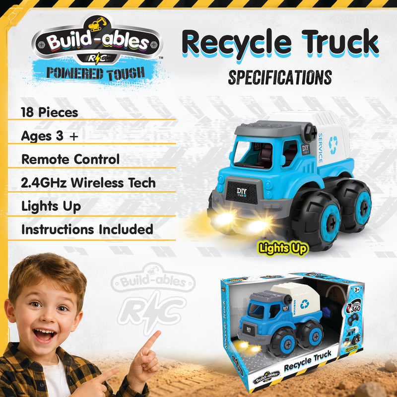 Load image into Gallery viewer, Build-ables RC - Garbage Recycling Truck
