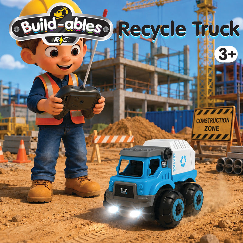 Load image into Gallery viewer, Build-ables RC - Garbage Recycling Truck
