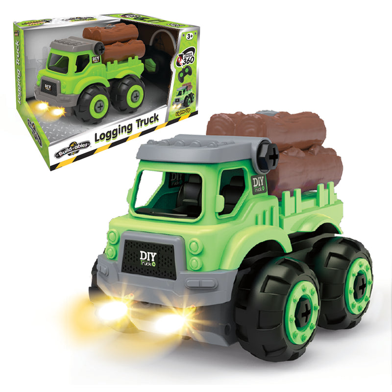 Load image into Gallery viewer, Build-ables RC - Logging Transport Truck
