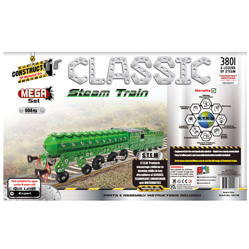 Load image into Gallery viewer, 3801 Steam Train - view 3
