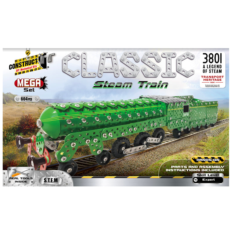 Load image into Gallery viewer, 3801 Steam Train - view 4
