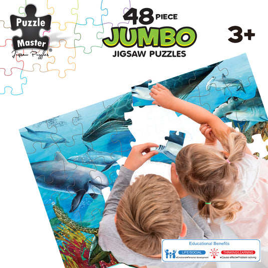 48 Piece Jumbo Puzzle Underwater World - view 3