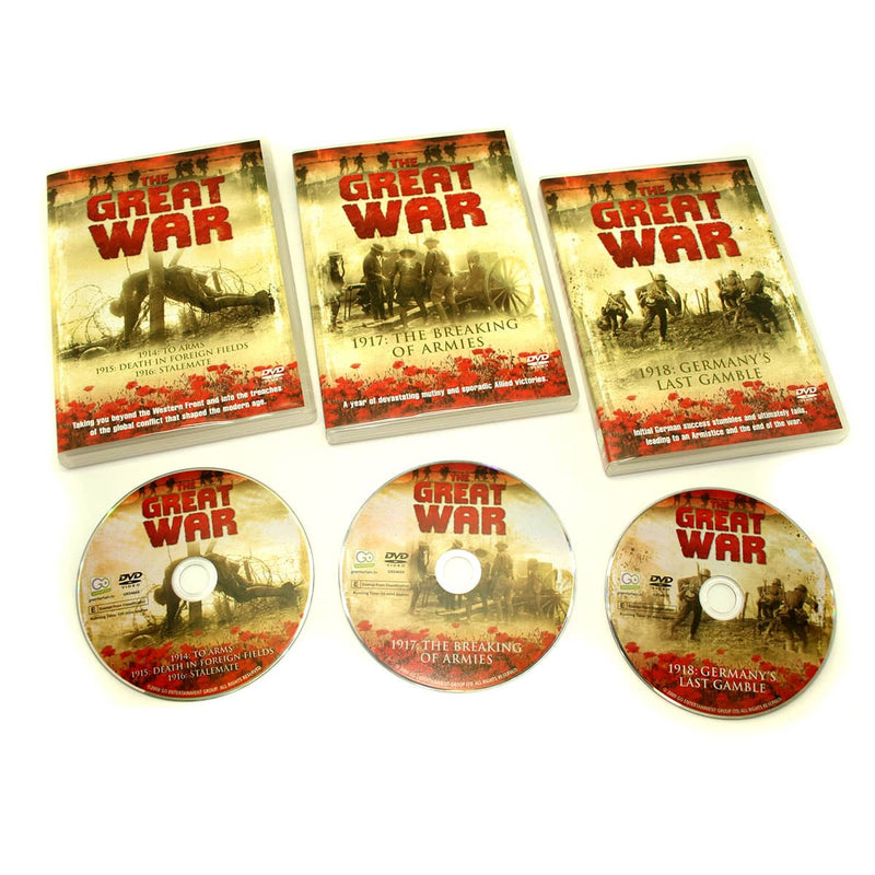 Load image into Gallery viewer, Great War Memorabillia DVD Set
