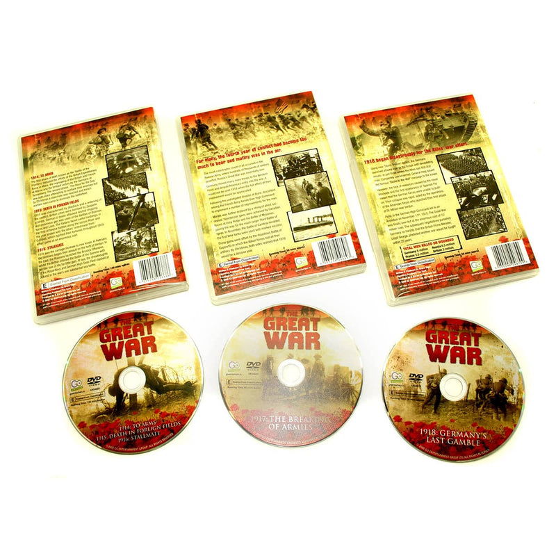 Load image into Gallery viewer, Great War Memorabillia DVD Set
