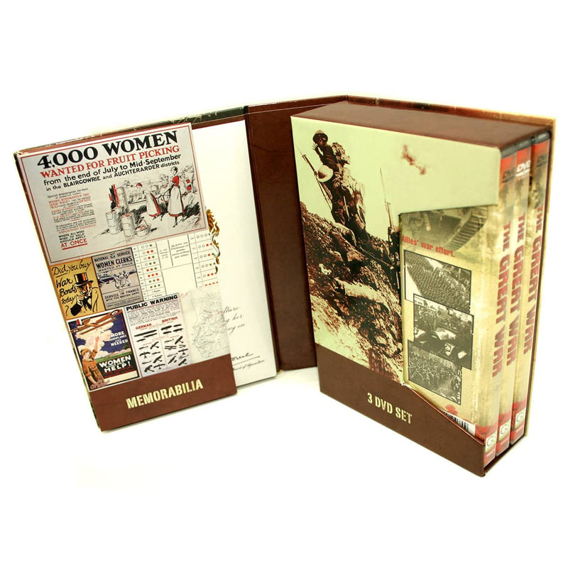 Load image into Gallery viewer, Great War Memorabillia DVD Set
