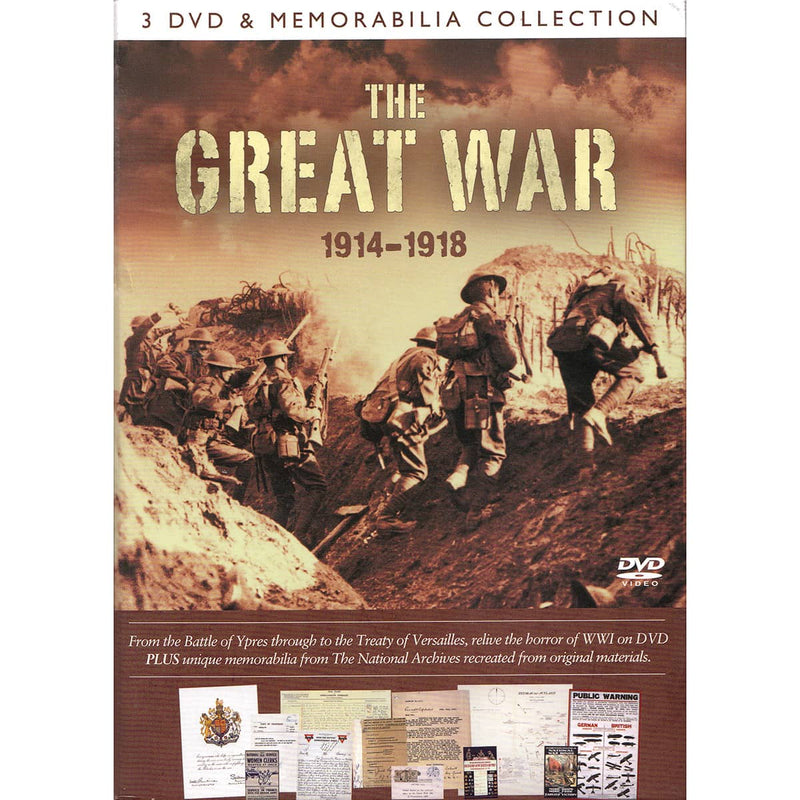 Load image into Gallery viewer, Great War Memorabillia DVD Set
