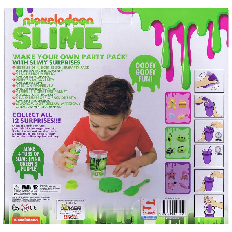 Load image into Gallery viewer, Nick M.Y.O Slime Party Pack
