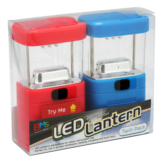 LED Lantern Twin Pack