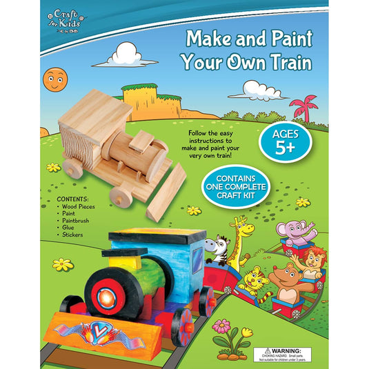 Make And Paint Your Own Train