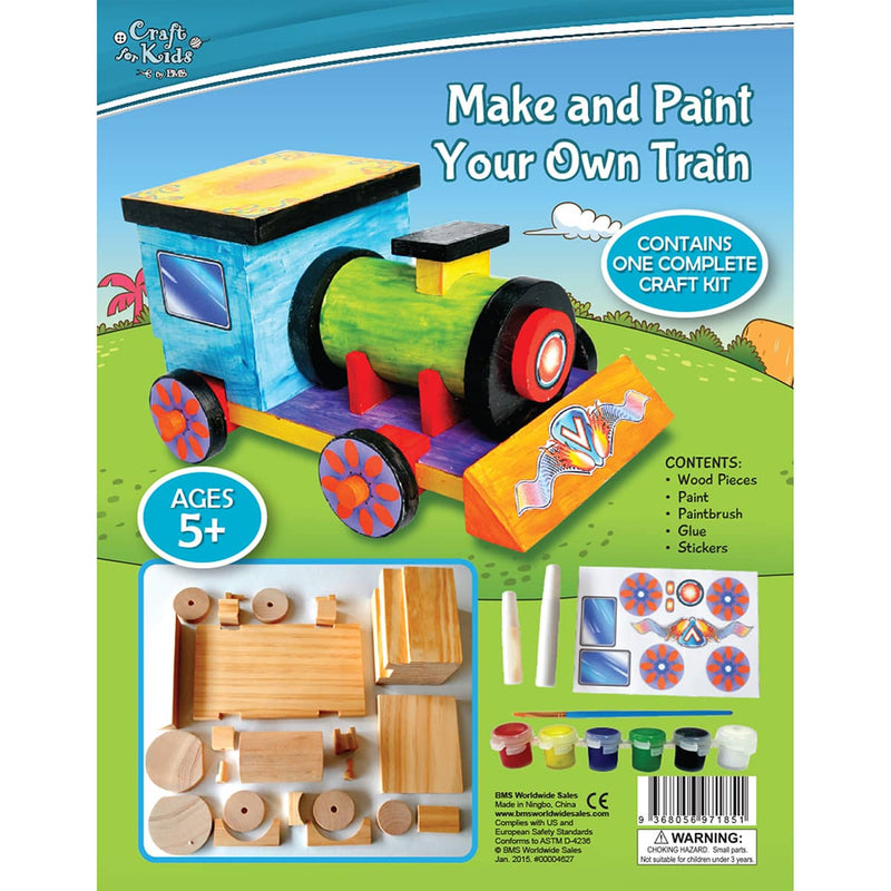 Load image into Gallery viewer, Make And Paint Your Own Train
