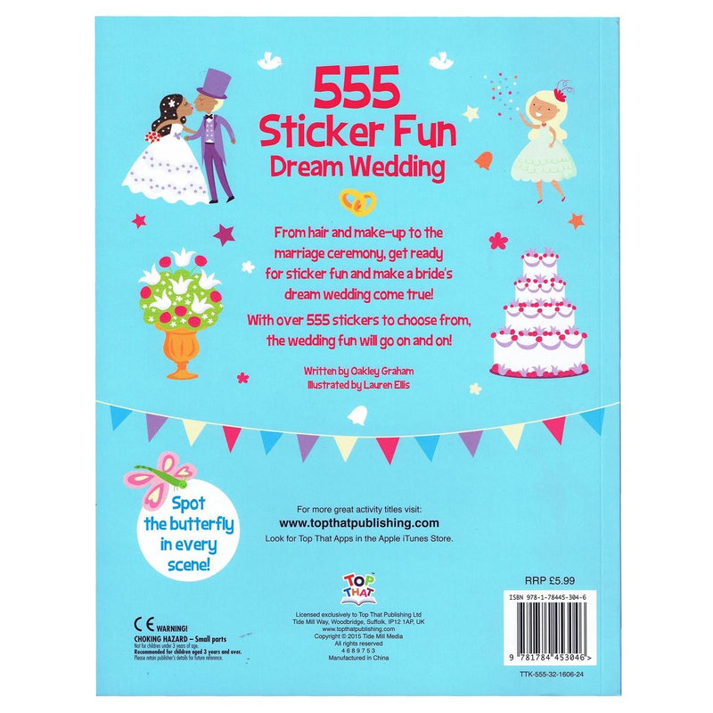 Load image into Gallery viewer, 555 Sticker Fun Dream Wedding
