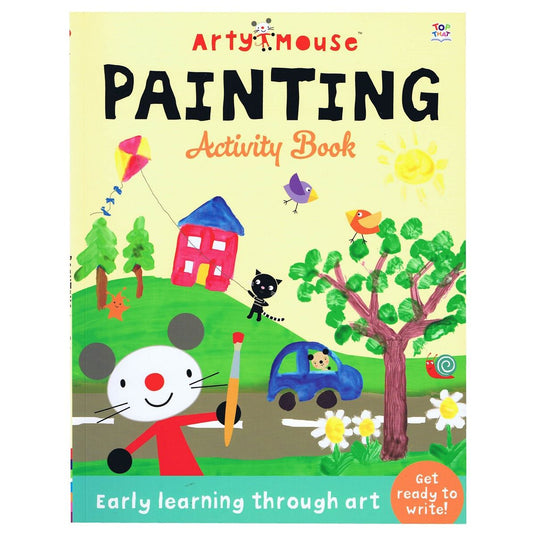Arty Mouse Painting Activity Book - Early Learning Through Art