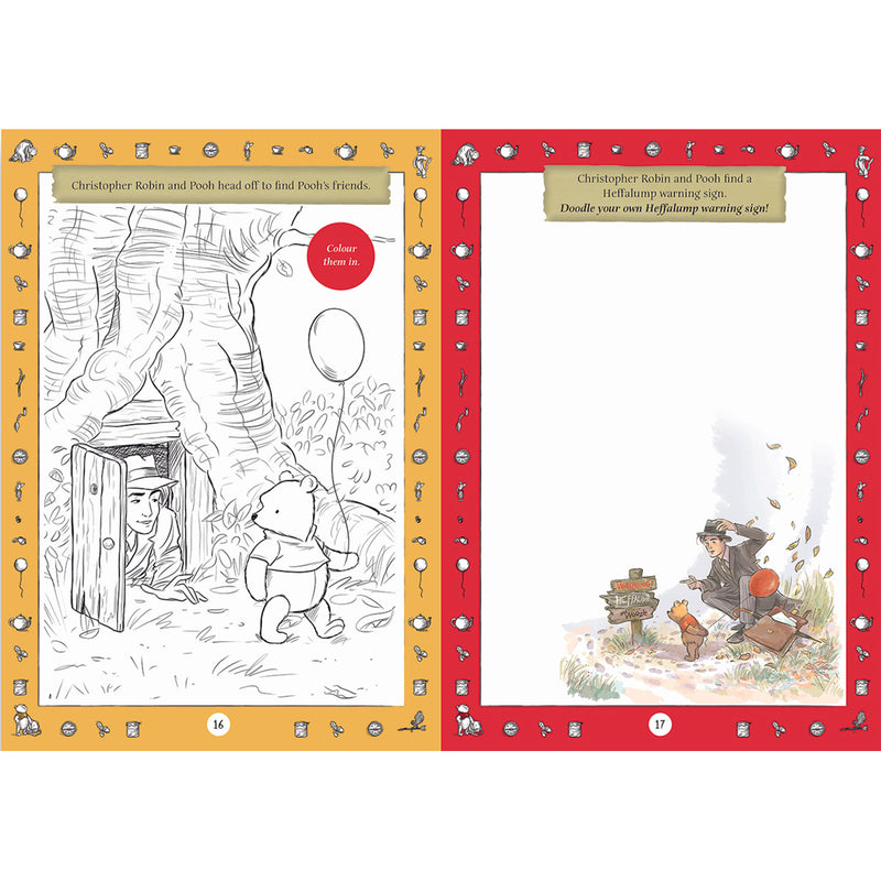 Load image into Gallery viewer, Christopher Robin 1000 Sticker Book
