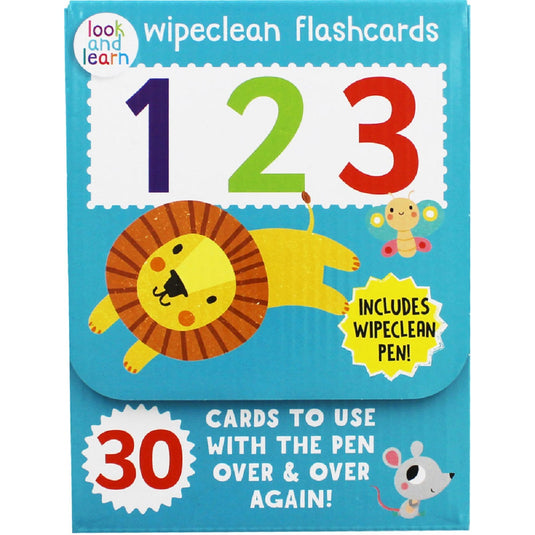 Wipeclean Flashcards : 1 2 3