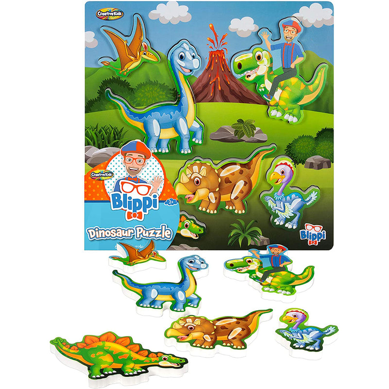 Load image into Gallery viewer, Blippi Dinosaur Puzzle - view 3
