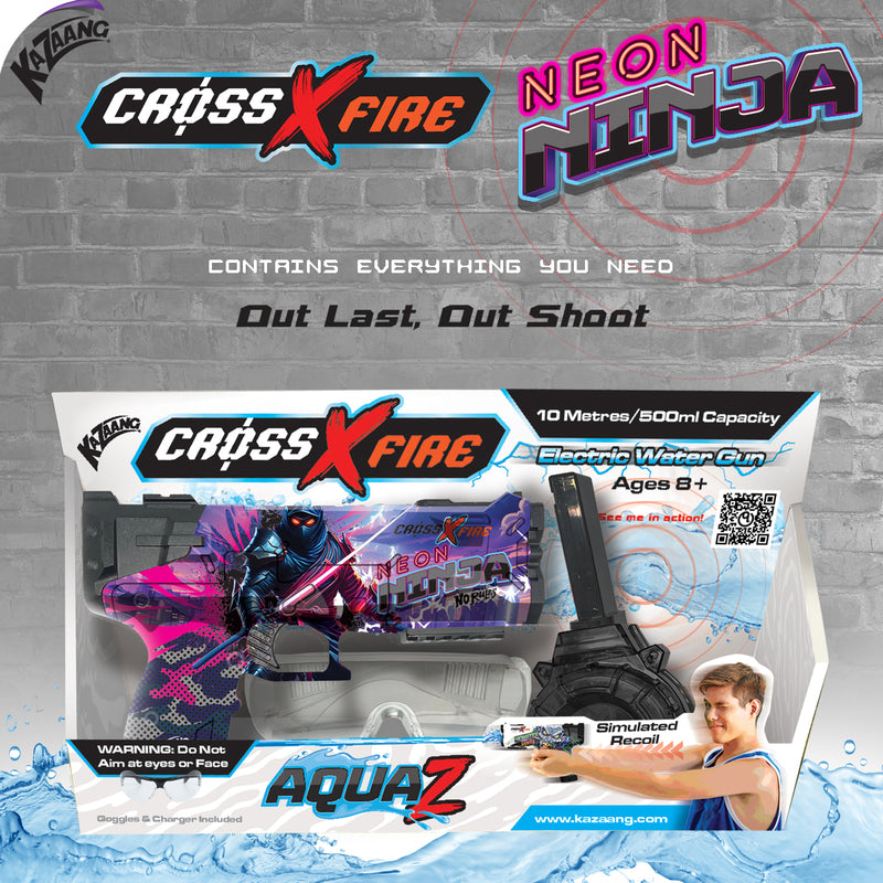 Load image into Gallery viewer, CrossXFire AquaZ - Neon Ninjas - view 7
