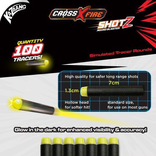 CrossXFire Shotz - 100 Pack Refill Darts - view 4
