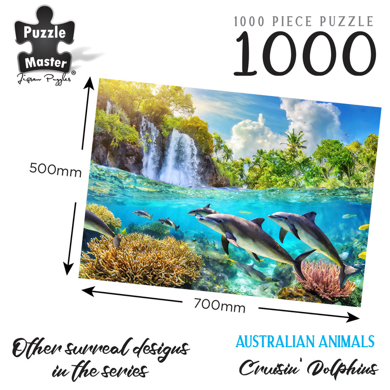 Load image into Gallery viewer, Crusin' Dolphins - view 2
