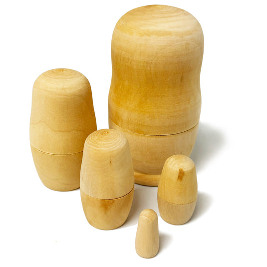 Paint Your Own Wooden Nesting Dolls - view 3