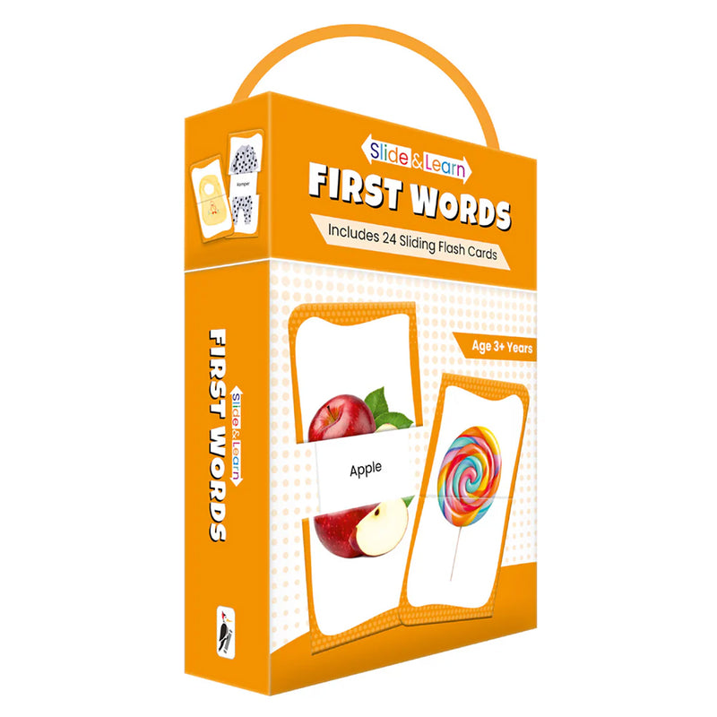 Load image into Gallery viewer, Slide &amp; Learn Flash cards - First Words - view 3
